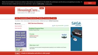 Sheffield Property Shop in Sheffield (South Yorkshire). - Housing Care