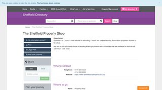 The Sheffield Property Shop | Sheffield Directory