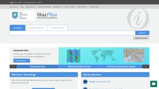 StarPlus - University of Sheffield