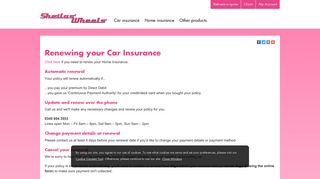 Car Insurance Renewal | Sheilas' Wheels