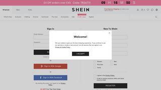 Sign In - Shein-SHEIN-Weekly Deal