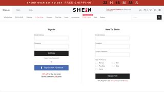 Sign In - SheIn.com