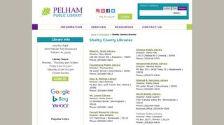 Shelby County Libraries – Home