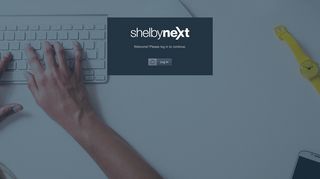 ShelbyNext Web - Log in
