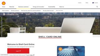 Shell Card Online | Shell Australia