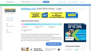 Access shelldeps.com. Shell DEPs Online - Login