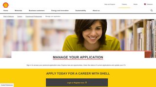 Manage your application | Shell Malaysia