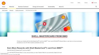 Shell MasterCard from BMO | Shell Canada