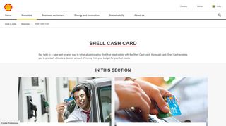 Shell Cash Card | Shell India