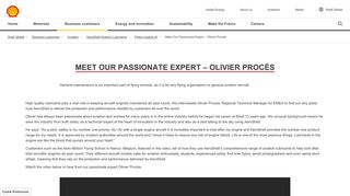Meet Our Passionate Expert – Olivier Procès | Shell Global