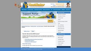 How Do I Get and Use SSH Access? « HostGator.com Support Portal
