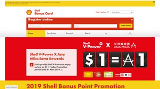 A Petrol Loyalty Card with Fuel Rewards - Shell Bonus Card HK
