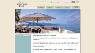 SVC Resorts - Shell Vacations Club