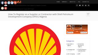 How to Register with Shell (SPDC) Nigeria - Aziza Nigeria