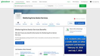 Sheltering Arms Senior Services Employee Benefits and Perks ...