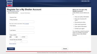 Create A Free Account Today! | Shelter Insurance®