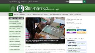 Shenendehowa Central Schools: Home