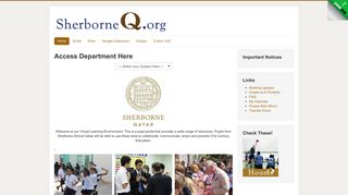 Parents Information - Sherborne School Qatar VLE