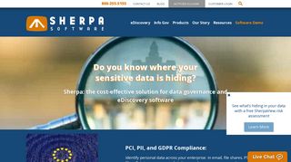 Sherpa Software: Data Governance Solutions