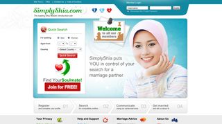 SimplyShia.com - The Leading Shia Muslim Matrimonial and Marriage ...