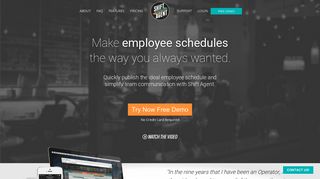 Employee Scheduling by Shift Agent