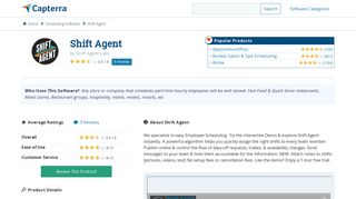 Shift Agent Reviews and Pricing - 2019 - Capterra