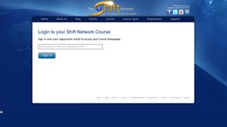 Course login - shiftnetworkcourses.com