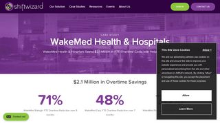 WakeMed Health & Hospitals Case Study | ShiftWizard Scheduling ...