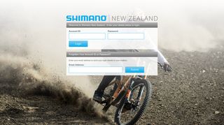 Shimano Webshop | Login