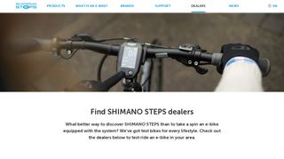 Find your dealer - SHIMANO STEPS
