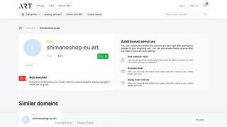 shimanoshop-eu is available for purchase — premium.get.art