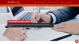 Acceptable Use Policy (AUP) | Shinjiru Malaysia