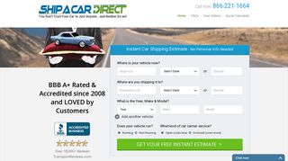 Ship a Car Direct: America's #1 Car Shipping Company