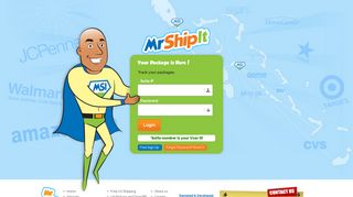 Login - Mr. Ship It