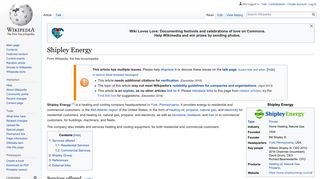 Shipley Energy - Wikipedia