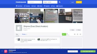 Shipme (Exec Direct Aviation) - 13 tips - Foursquare