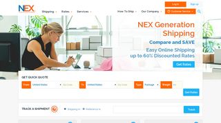 International Shipping Company | Worldwide Package Shipping | Nex