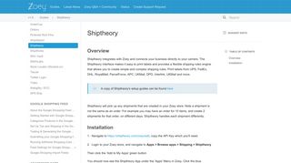 Shiptheory - Zoey Support!