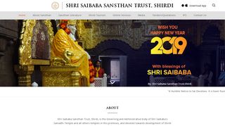 Shri Saibaba Sansthan Trust, Shirdi, Ahmednagar, Maharashtra