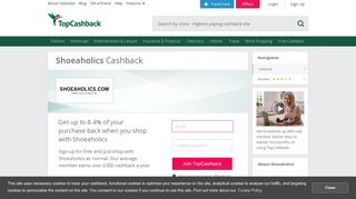 Shoeaholics Discounts, Codes, Sales & Cashback - TopCashback