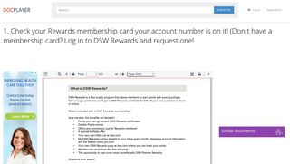 1. Check your Rewards membership card your account number is on it ...