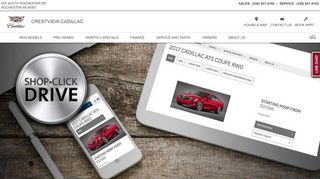 Dealer Online Retailing tool | Shop, Click & Drive | Crestview Cadillac ...
