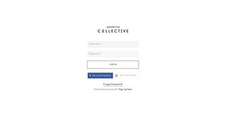 Log In - ShopStyle Collective