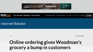 Online ordering gives Woodman's grocery a bump in customers