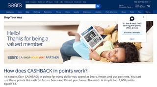 Shop Your Way - Sears