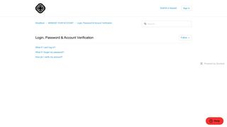 Login, Password & Account Verification – ShopBack