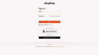 Shopbop Sign In