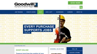 Shop Online - Goodwill