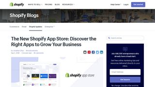 Introducing the New Shopify App Store