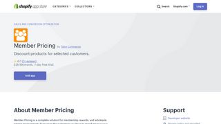 Member Pricing – Ecommerce Plugins for Online Stores – Shopify App ...